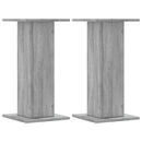vidaXL 2 db szürke sonoma szerelt fa hangszóróállvány 30 x 30 x 60 cm