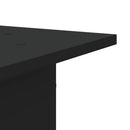 vidaXL 2 db fekete szerelt fa hangszóróállvány 30 x 30 x 80 cm