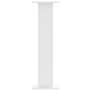 vidaXL 2 db fehér szerelt fa hangszóróállvány 30 x 30 x 95 cm