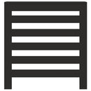 vidaXL fekete szerelt fa radiátorburkolat 78 x 20 x 82 cm