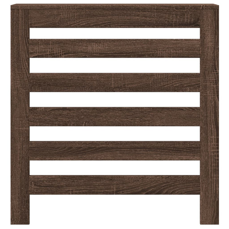 vidaXL barna tölgyszínű szerelt fa radiátorburkolat 78 x 20 x 82 cm