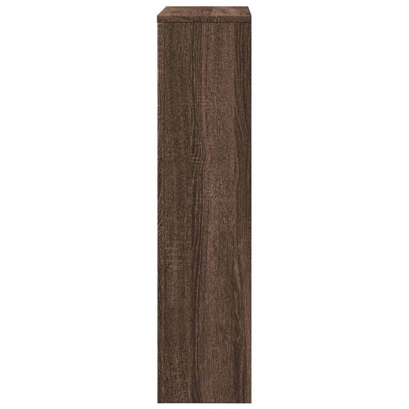 vidaXL barna tölgyszínű szerelt fa radiátorburkolat 78 x 20 x 82 cm