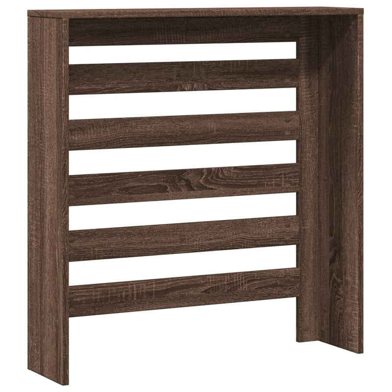 vidaXL barna tölgyszínű szerelt fa radiátorburkolat 78 x 20 x 82 cm