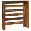 vidaXL antik fa színű szerelt fa radiátorburkolat 78 x 20 x 82 cm