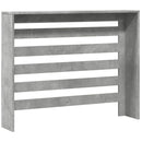 vidaXL betonszürke szerelt fa radiátorburkolat 104 x 20 x 82 cm
