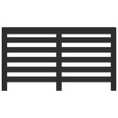 vidaXL fekete szerelt fa radiátorburkolat 149 x 20 x 82 cm