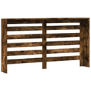 vidaXL füstös tölgy színű szerelt fa radiátorburkolat 149 x 20 x 82 cm