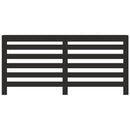 vidaXL fekete szerelt fa radiátorburkolat 175 x 20 x 82 cm