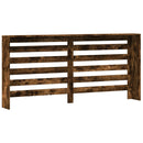vidaXL füstös tölgy színű szerelt fa radiátorburkolat 175 x 20 x 82 cm