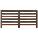 vidaXL barna tölgy színű szerelt fa radiátorburkolat 175 x 20 x 82 cm