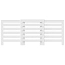 vidaXL fehér szerelt fa radiátorburkolat 205 x 21,5 x 83,5 cm