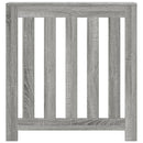 vidaXL szürke sonoma szerelt fa radiátorburkolat 78 x 20 x 82 cm