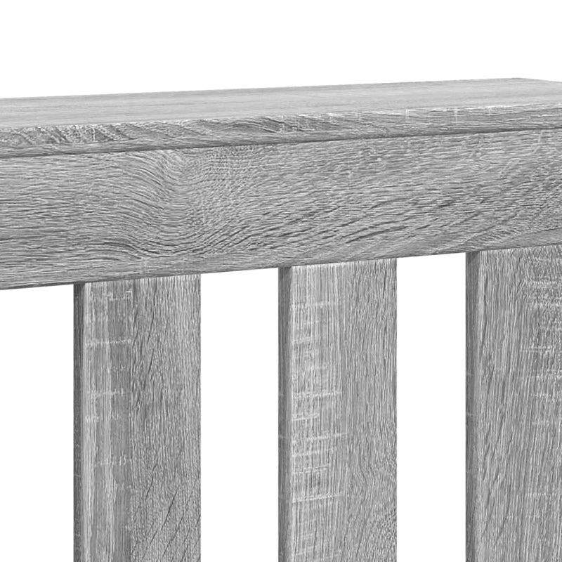 vidaXL szürke sonoma szerelt fa radiátorburkolat 78 x 20 x 82 cm