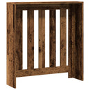 vidaXL antik fa színű szerelt fa radiátorburkolat 78 x 20 x 82 cm