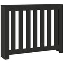 vidaXL fekete szerelt fa radiátorburkolat 104 x 20 x 82 cm