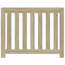 vidaXL sonoma tölgy színű szerelt fa radiátorburkolat 104 x 20 x 82 cm