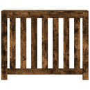 vidaXL füstös tölgy színű szerelt fa radiátorburkolat 104 x 20 x 82 cm