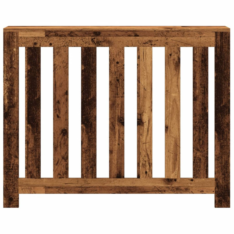vidaXL antik fa színű szerelt fa radiátorburkolat 104 x 20 x 82 cm