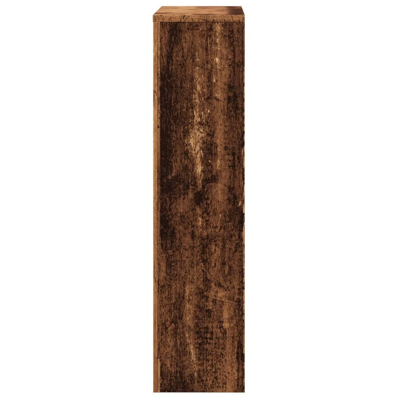 vidaXL antik fa színű szerelt fa radiátorburkolat 104 x 20 x 82 cm