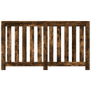 vidaXL füstös tölgy színű szerelt fa radiátorburkolat 149 x 20 x 82 cm