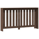 vidaXL barna tölgyszínű szerelt fa radiátorburkolat 149 x 20 x 82 cm