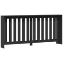 vidaXL fekete szerelt fa radiátorburkolat 175 x 20 x 82 cm
