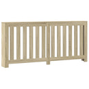 vidaXL sonoma tölgy szerelt fa radiátorburkolat 175 x 20 x 82 cm