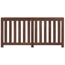 vidaXL barna tölgy színű szerelt fa radiátorburkolat 175 x 20 x 82 cm