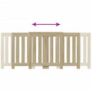 vidaXL sonoma tölgy szerelt fa radiátorburkolat 205 x 21,5 x 83,5 cm