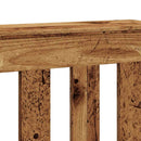 vidaXL antik fa színű szerelt fa radiátorburkolat 205 x 21, 5x 83,5 cm