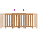 vidaXL kézműves tölgy szerelt fa radiátorburkolat 205 x 21,5 x 83,5 cm