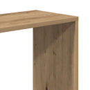 vidaXL 5 szintes kézműves tölgy fa könyvespolc 80,5 x 23,5 x 162,5 cm