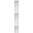 vidaXL 5 szintes fehér szerelt fa könyvespolc 45 x 23,5 x 162,5 cm