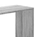 vidaXL 5 szintes szürke sonoma szerelt fa könyvespolc 45x23,5x162,5 cm