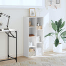 vidaXL fehér szerelt fa könyvespolc 50 x 25 x 105 cm