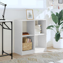 vidaXL fehér szerelt fa könyvespolc 68,5 x 32 x 75 cm