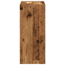 vidaXL antik fa színű szerelt fa könyvespolc 68,5 x 32 x 75 cm
