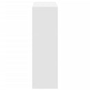 vidaXL fehér szerelt fa könyvespolc 102 x 32 x 102 cm