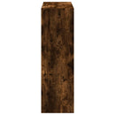 vidaXL füstös tölgy színű szerelt fa könyvespolc 102 x 32 x 102 cm