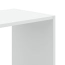 vidaXL fehér szerelt fa könyvespolc 68,5 x 32 x 68,5 cm