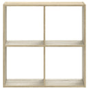 vidaXL sonoma tölgy színű szerelt fa könyvespolc 68,5 x 32 x 68,5 cm