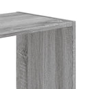 vidaXL szürke sonoma színű szerelt fa könyvespolc 68,5 x 32 x 68,5 cm