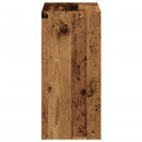 vidaXL antik fa színű szerelt fa könyvespolc 68,5 x 32 x 68,5 cm