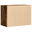 vidaXL füstös tölgy színű szerelt fa fiókos sarokszekrény 80x41x58 cm