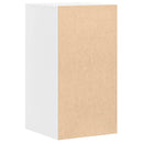 vidaXL fehér szerelt fa fiókos sarokszekrény 40 x 41 x 76 cm