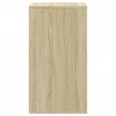 vidaXL sonoma tölgy színű szerelt fa fiókos sarokszekrény 60x41x76 cm