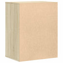 vidaXL sonoma tölgy színű szerelt fa fiókos sarokszekrény 60x41x76 cm