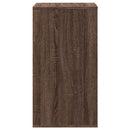 vidaXL barna tölgy színű szerelt fa fiókos sarokszekrény 60x41x76 cm