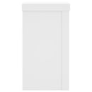 vidaXL 2 db fehér szerelt fa növénytartó állvány 10 x 10 x 18 cm