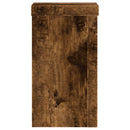 vidaXL 2 db füstös tölgy szerelt fa növénytartó állvány 10 x 10 x 18cm